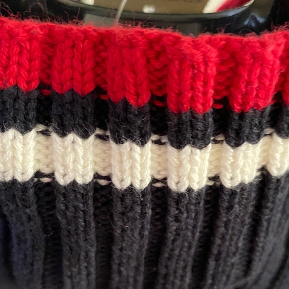 Vintage Casual Corner Navy and Red Sweater Vest - Picture 7 of 7